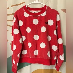 Disney Red small Crewneck Sweatshirt